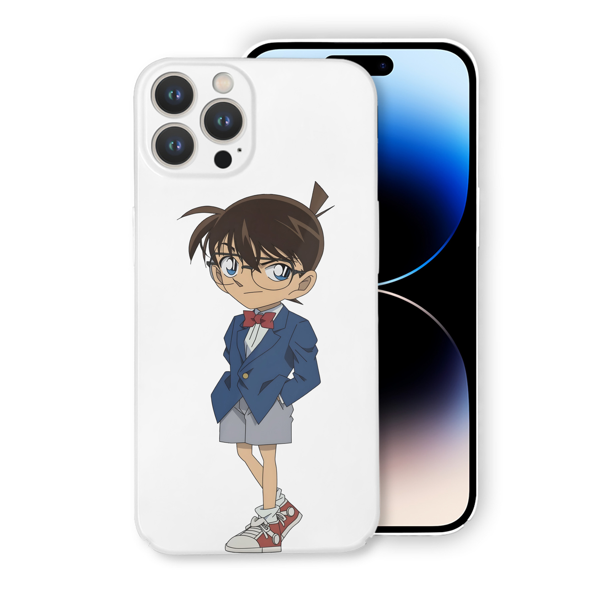 （画像用） 名探偵コナン 江戸川 コナン Detective Conan Conan Edogawa 【iPhone 14シリーズ対応】ハードケース